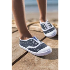 Baskets Basses En Toile Imprimées étoiles All-over -Orchestra OCMN0M BLF 7 X