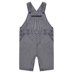 Salopette Short à Fines Rayures